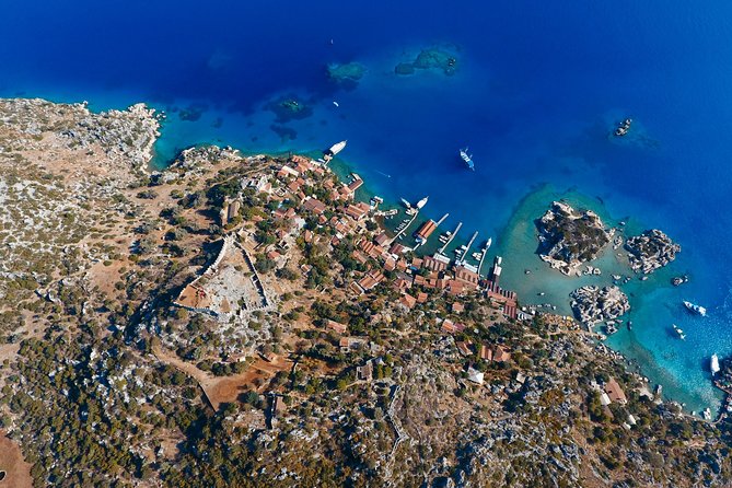 Kas: Kekova Island Sunken City & Historical Sites Boat Tour - Karakol Islands: BBQ-style break and a chance to spot marine life
