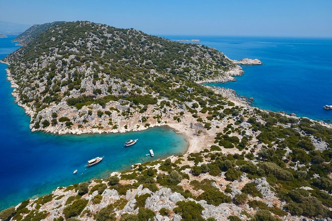 Kas: Kekova Island Sunken City & Historical Sites Boat Tour - Kekova Sunken City: how to see ruins from the boat