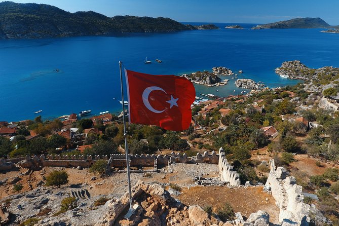 Kas: Kekova Island Sunken City & Historical Sites Boat Tour - Tersane Koyu and Üzüm İskelesi: more coves, more swimming, and a tea pause