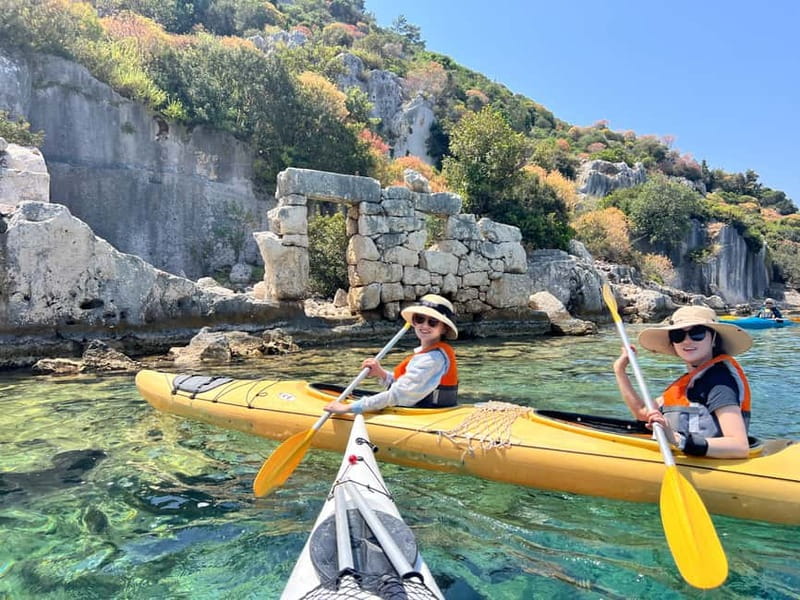 Kekova: The Sea Kayaking Odyssey Across Islands & Bays - Paddling the sunken city: what you can and cannot do