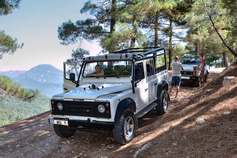 Kemer: Jeep Safari Tour with Lunch at Riverside - Timing from Kemer: what a 7-hour day feels like
