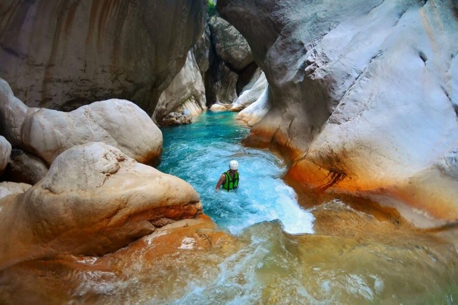 Kemer: Party Bus to Goynuk Canyon with Entrance Ticket - Boat ride, zipline, or body rafting: when each one fits your mood