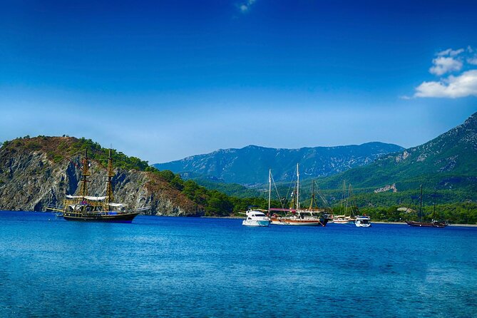Kemer Pirate Boat Trip - Stop-by-stop itinerary: Cennet Koyu, Phaselis, Tekirova, Çamyuva, Pirate Bay