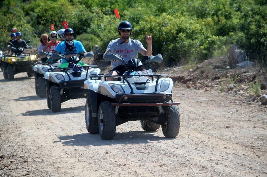 Kemer: Quad Safari Experience - Speed, group riding, and why some people feel it slower