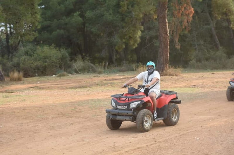 Kemer Quad Safari: Thrilling Off-Road Adventure - Hitting the Taurus Trails: Forest Paths, Dust, Streams, and Rocks