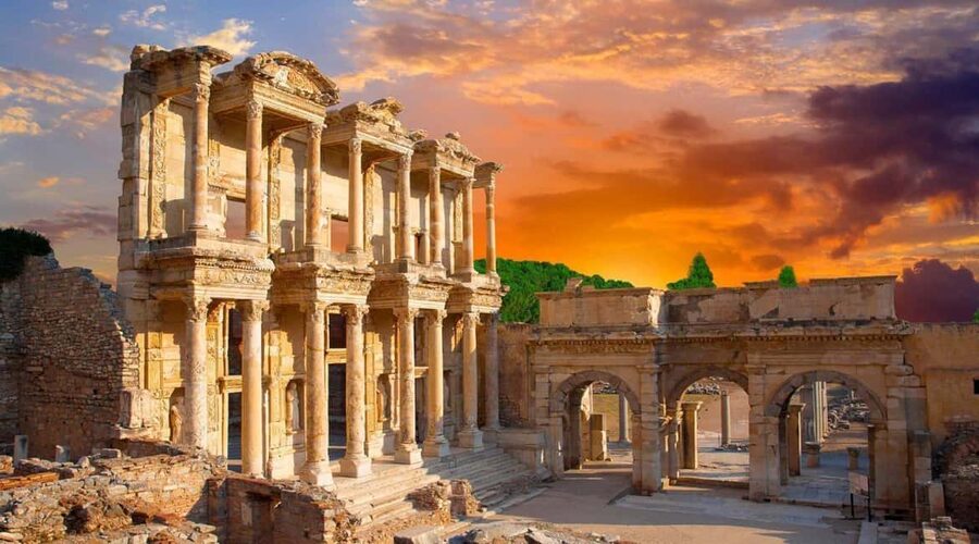 Kusadasi: Ephesus and Virgin Mary Tour for Cruise Guests - Grand Theatre of Ephesus and the St. Paul connection