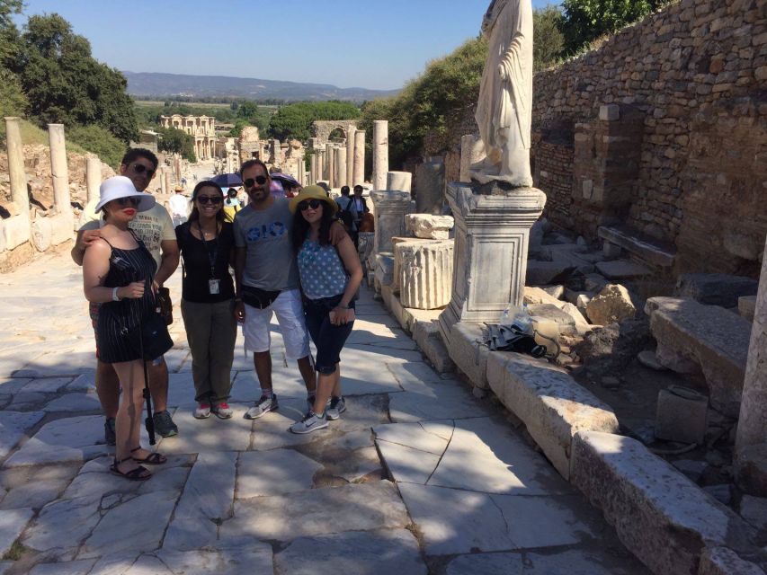 Kusadasi: Ephesus & Mary's House Tour with Ticket - Entering Ephesus on foot: Celsus Library and the Great Theatre