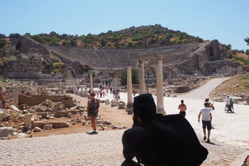 Kusadasi: Ephesus Shore Excursion with Entry Ticket - Roman temples and civic life: Odeon, Hadrian, Agora, and more