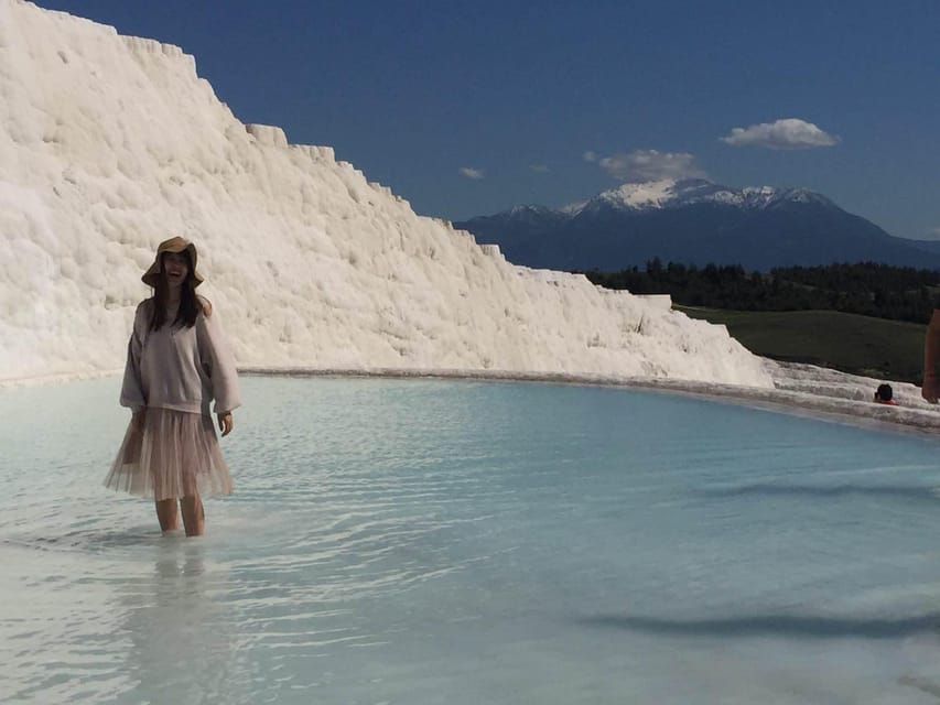 Kusadasi: Guided Pamukkale Tour - Hierapolis monuments: pairing UNESCO travertines with ancient city walls