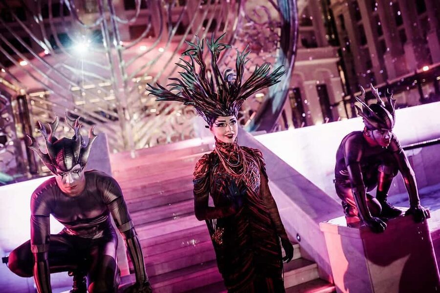 Land of Legends Night Light&Gondola Show:Antalya,Alanya&Side - The show itself, lights plus stage performances in one night
