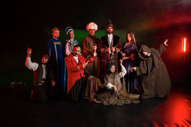 Legends of Istanbul Live Show Experience - Digital stage visuals plus live actors: the production feel