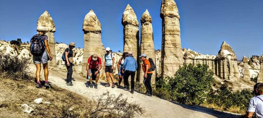 LET'S GO HİKİNG TO DİSCOVER CAPPADOCİA.. - White Valley to Love Valley: Fairy Chimneys and Cave Life
