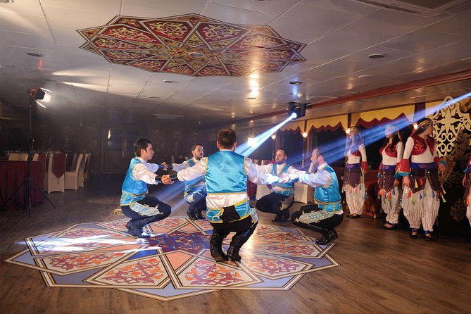 Luxury Bosphorus Dinner Cruise & Shows Private Table & Free Wi-Fi - Dinner on the water: Turkish meze, fish, and vegetarian options