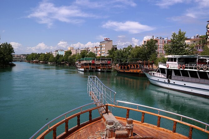 Manavgat River Cruise, Waterfalls and Market Tour from Side - Manavgat city center market time: browse, bargain, and avoid shopping heat
