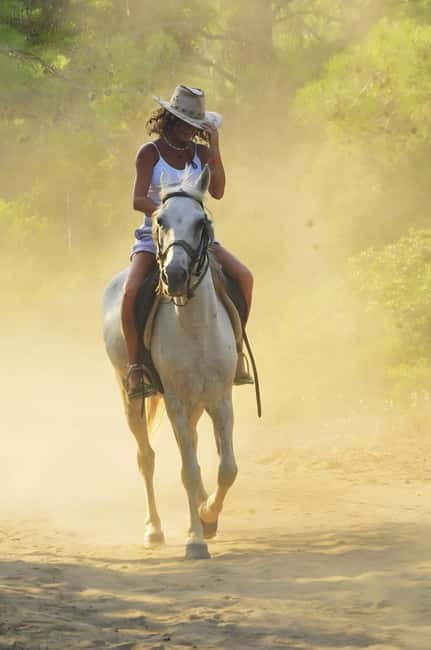 Manavgat Side: Horse Riding on the Beach and in the Forest - Switching to the beach option: Sand, shoreline air, and that extra thrill