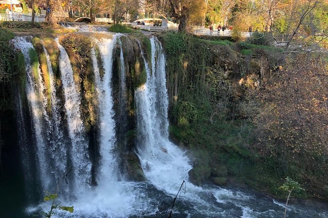 Manavgat Waterfalls, Temple of Apollo and Aspendos Day Tour - Lower Duden Waterfalls and the behind-the-water photo