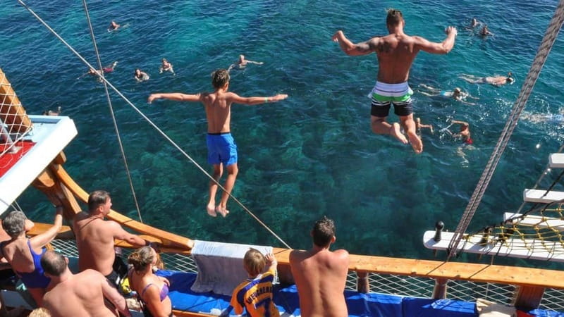 Marmaris: Boat Trip w/Lunch, Transfer & Unlimited Drinks - Key things I’d mark on your plan