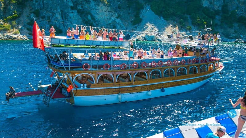 Marmaris: Boat Trip w/Lunch, Transfer & Unlimited Drinks - Yeşil Deniz (Green Sea) Finale: The Last Dip That Makes It Feel Complete