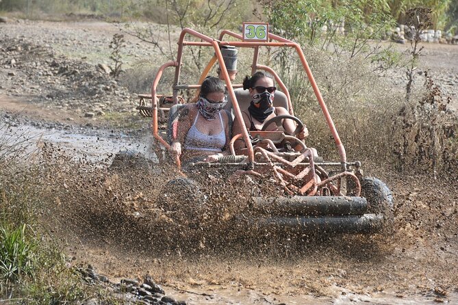 Marmaris Buggy Adventure & Water Battle with Pick up - Off-road countryside driving: rocky terrain, hills, and water sections