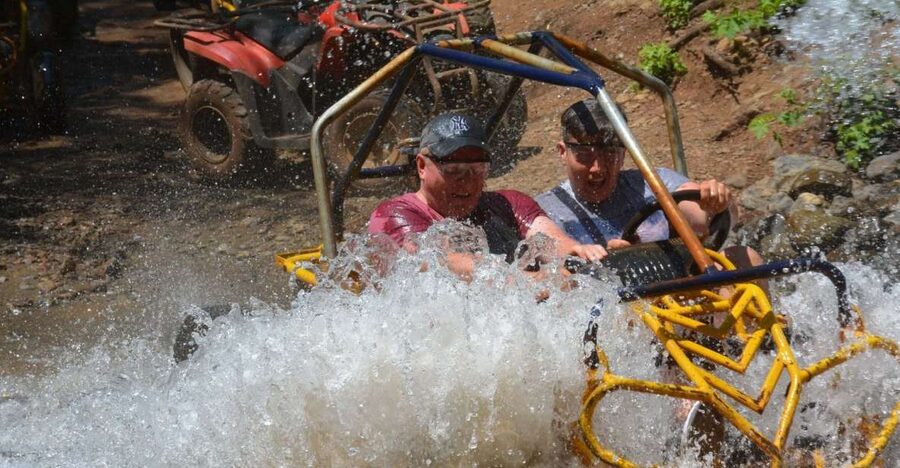 Marmaris: Buggy Safari with Water Fight & Transfer - Buggy safari style in Marmaris: muddy trails and a water fight that feels planned