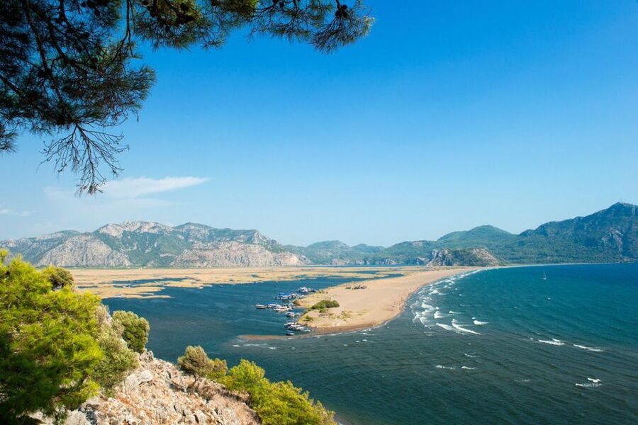 Marmaris: Dalyan Cruise, Turtle Beach & Mud Baths with Lunch - Iztuzu Beach (Turtle Beach): Swimming at a Protected Loggerhead Nesting Spot
