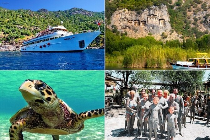 Marmaris Dalyan Turtle Beach Tour : Lunch&Mud Baths&King Tombs - Key highlights at a glance