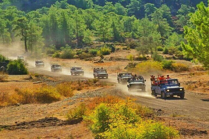 Marmaris Jeep Safari Tour With Waterfall and Water Fights - Off-road mud and the water gun water fight