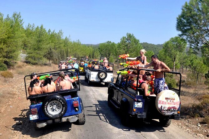 Marmaris Jeep Safari Tour With Waterfall and Water Fights - Comfort break: showers, toilets, and a place to reset