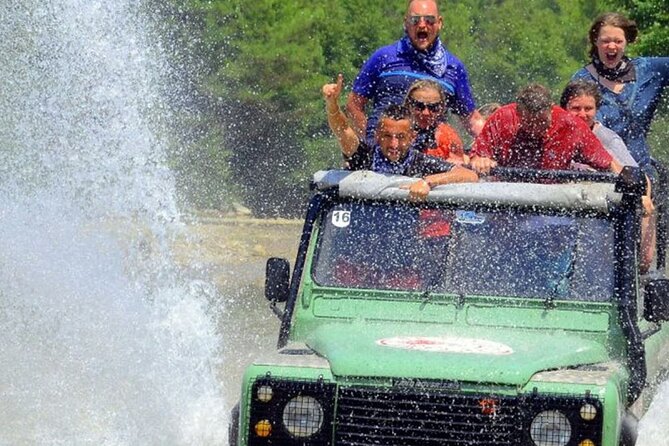 Marmaris Jeep Safari Tour With Waterfall and Water Fights - Kizkumu and Jesus Beach: the walk on the seabed