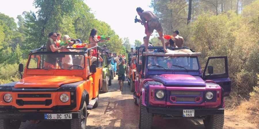 Marmaris Jeep Safari Water Fight, Colour and Foam Party - The Road to Bozburun Peninsula Views (and Why the Jeep Matters)
