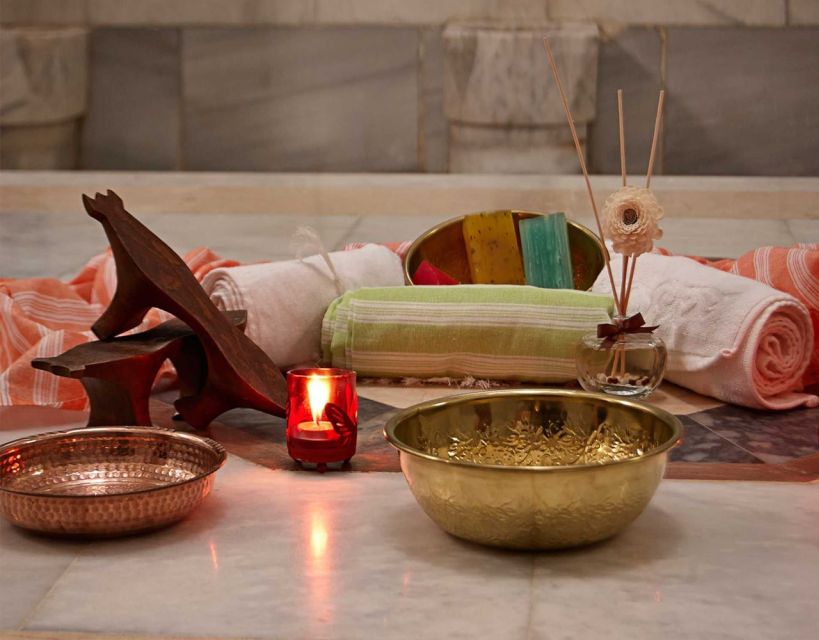 Marmaris: Traditional Turkish Bath Experience with Transfers - Marble basins and the hot platform, your two chances to control comfort