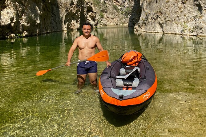 Natural Canyon Sup and Canoe Experience in Antalya - On the water in Kapuz Kanyonu: SUP or canoe, your call