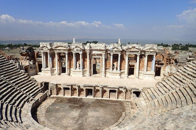 Pamukkale and Hierapolis Daily Tour From Antalya - Pamukkale’s white terraces and the thermal pools color effect