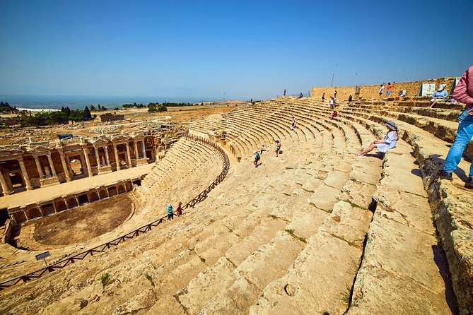 Pamukkale and Hierapolis Full-day Guided Tour from Kusadasi - Hierapolis ruins and thermal pools: getting value from a short stop