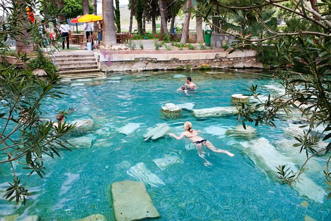 Pamukkale and Hierapolis Full-day Guided Tour from Marmaris - Textile Factory Stops and Shopping Time Without the Pressure