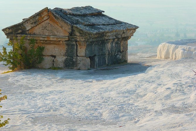 Pamukkale and Hierapolis Small Group Tour - Cleopatra Pools: optional swimming, with an extra entrance fee