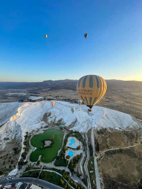 Pamukkale/Cappadocia: Hot Air Balloon Flight /Hotel Transfer - Landing Celebration: Sparkling Wine, Certificate, and a Good Breakfast Plan