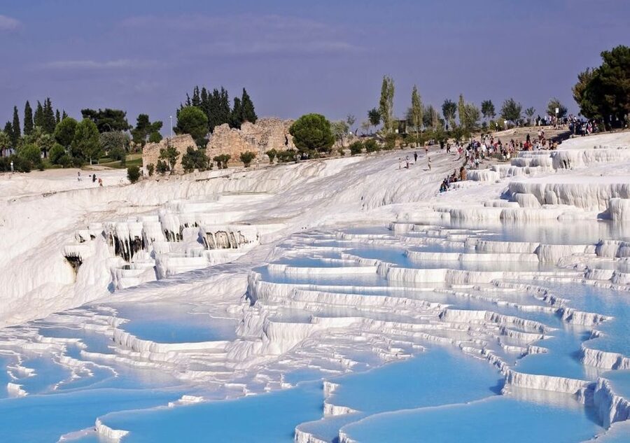 Pamukkale: City Highlights Tour with Lunch & Hotel Transfers - Cleopatra’s Pool and the Snow-White Travertine Terraces