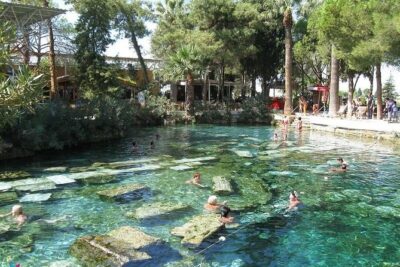 Pamukkale Hierapolis and Cleopatra’s Pool Tour with lunch from Antalya