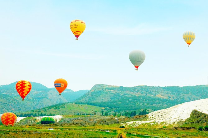 Pamukkale Hot Air Balloon Flight - Seeing the travertines and ruins: what photos can (and can not) guarantee