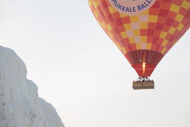 Pamukkale Hot Air Balloon Flight - Champagne landing, certificate, and handling the add-on sales