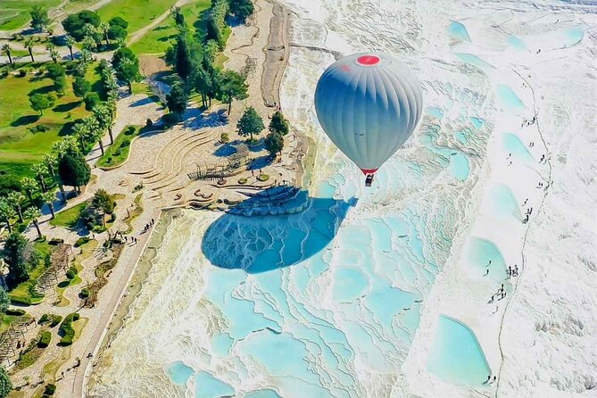 Pamukkale : Hot Air Balloon Sunrise Flight w/Transfer - A sunrise balloon morning that actually makes Pamukkale make sense
