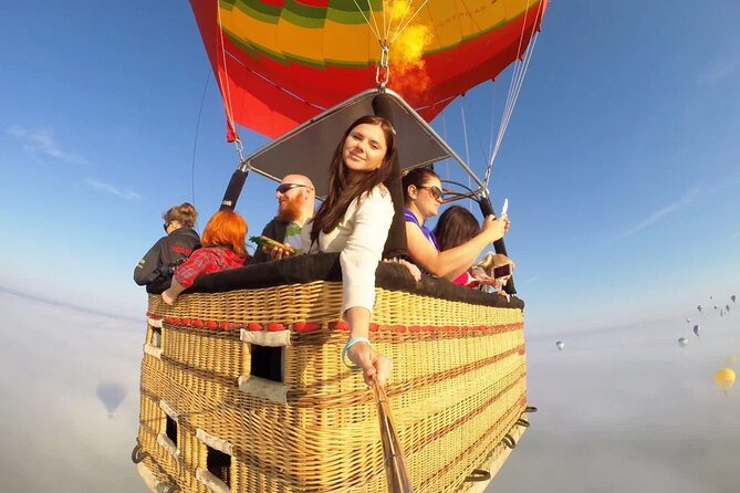 Pamukkale : Hot Air Balloon Sunrise Flight w/Transfer - Floating above the travertines and Cleopatra’s Pool