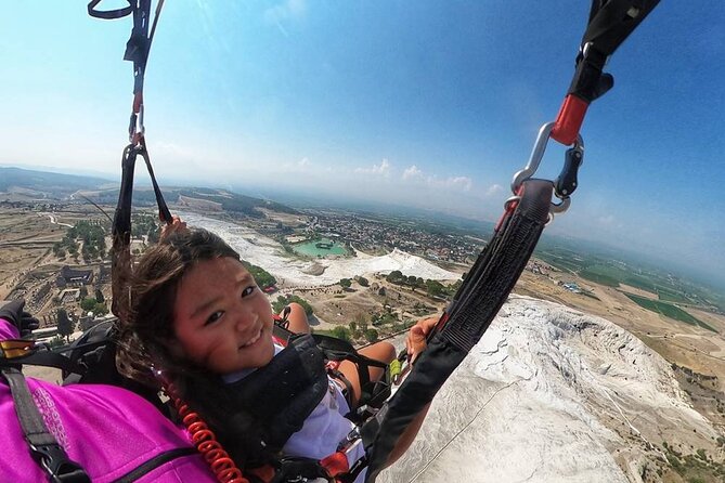 Pamukkale Paragliding Experience By Local Expert Pilots - The flight itself: 15 to 30 minutes of Pamukkale from above