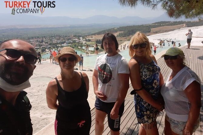 Pamukkale Small Group Tour From Kusadasi or Selcuk - Stop 1: Pamukkale Theater and Hierapolis Ruins in a 30-Minute Burst