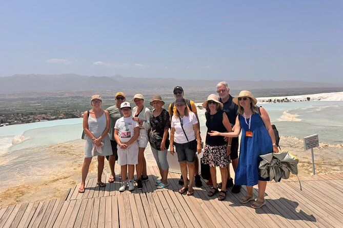 Pamukkale Small Group Tour from Kusadasi Port/Hotels - Stop 1: Pamukkale Thermal Pools and the barefoot factor