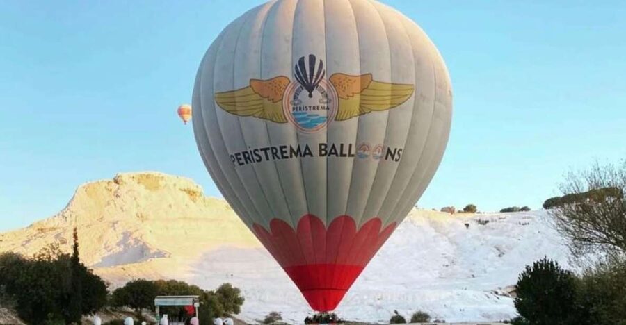 Pamukkale: Sunrise Hot Air Balloon Ride - Over the travertines and Hierapolis: what the flight feels like