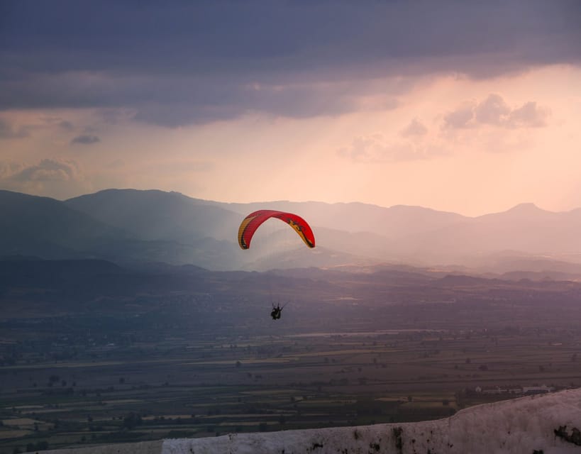 Pamukkale: Tandem Paragliding with Ancient Hierapolis Views - Dynamite Hill Starts the Day at 300m