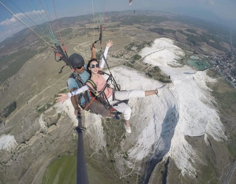 Pamukkale: Tandem Paragliding with Ancient Hierapolis Views - Transfers, Small Group Pace, and What $65 Really Covers