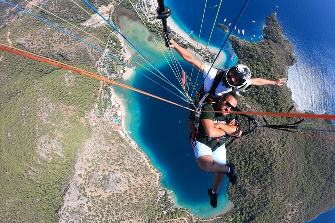 Paragliding Oludeniz - Fethiye - Babadag Mountain / TURKEY - Flying off Babadag, seeing Oludeniz and Butterfly Valley